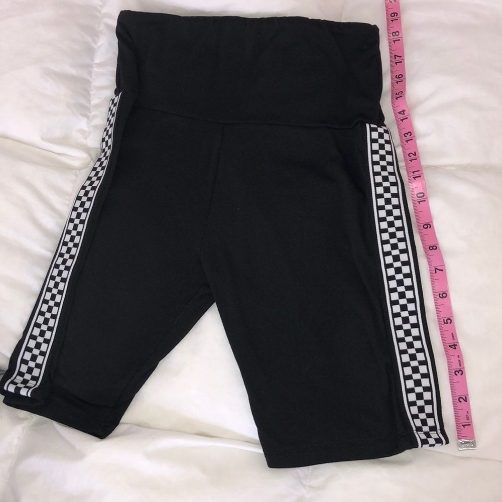 Women’s checkered Biking Shorts